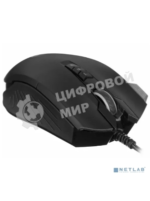 Мышь проводная A4Tech Bloody V9M черный, 4000 dpi, USB, кнопки - 9