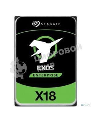 Жесткий диск Seagate HDD Server Exos X18 HDD 512E/4KN (3.5'/16Tb/SAS 12Gb/s/7200rpm)