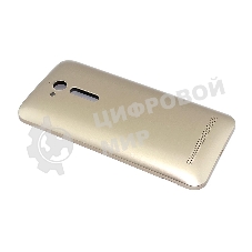Задняя крышка для Asus ZenFone Go ZB500KG золото