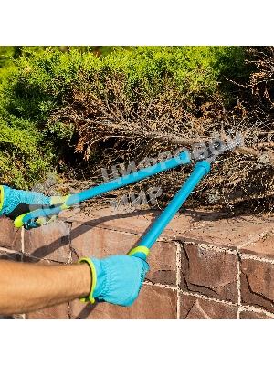 Сучкорез прямого реза LUXE Palisad 610 мм, двухрычажный механизм, двухкомпонентные рукоятки