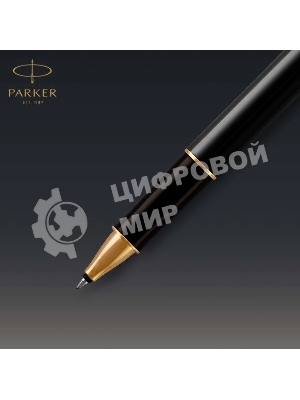 Ручка роллер Parker Sonnet Core T530 (CW1931496) LaqBlack GT F черн. черн. подар.кор.