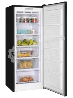 Морозильная камера Nordfrost DF 265 BAP, черный, 210л, 5 ящиков