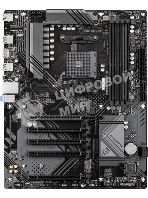 Материнская плата Gigabyte B550 EAGLE, AM4, AMD B550, 4xDDR4, 4xSATA, 2xM.2, 1xPCIe 4.0 x16, 4xPCIe 3.0 x16, 1xHDMI, 1x 1Gb LAN, 1xUSB-C 3.2 Gen 1, 1xUSB-A 3.2 Gen 2, 2xUSB-A 3.2 Gen 1, 4xUSB-A 2.0, 3x3.5 мм, 7.1, ATX