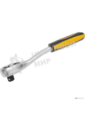 Ключ-трещотка для торцовых головок Kranz 1/2, СrV, 72 зубца