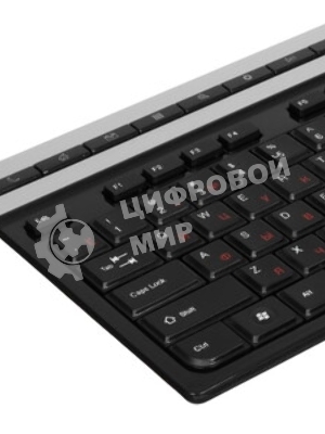 Клавиатура SVEN KB-E5500W беспроводная, радиоканал, чёрный
