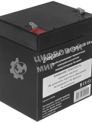 Батарея для ИБП ExeGate DT 1205 (12V 5Ah, клеммы F1)