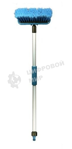 Щетка BLACK&BLUE ВВ601 для мытья алюминиевая проточная ручка, 69 см 39791
