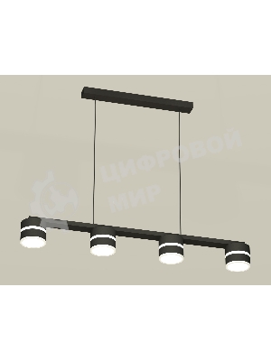 Светильник Ambrella light XB9152203/4 SBK/FR черный песок/белый матовый GX53 (C9152, N8445)