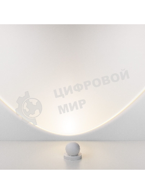 35143/S / Светильник садово-парковый со светодиодами Ball LED белый