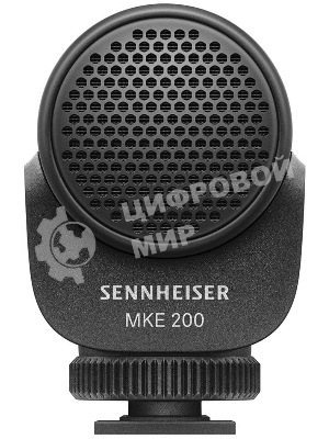 Микрофон проводной Sennheiser MKE 200 0.067м черный