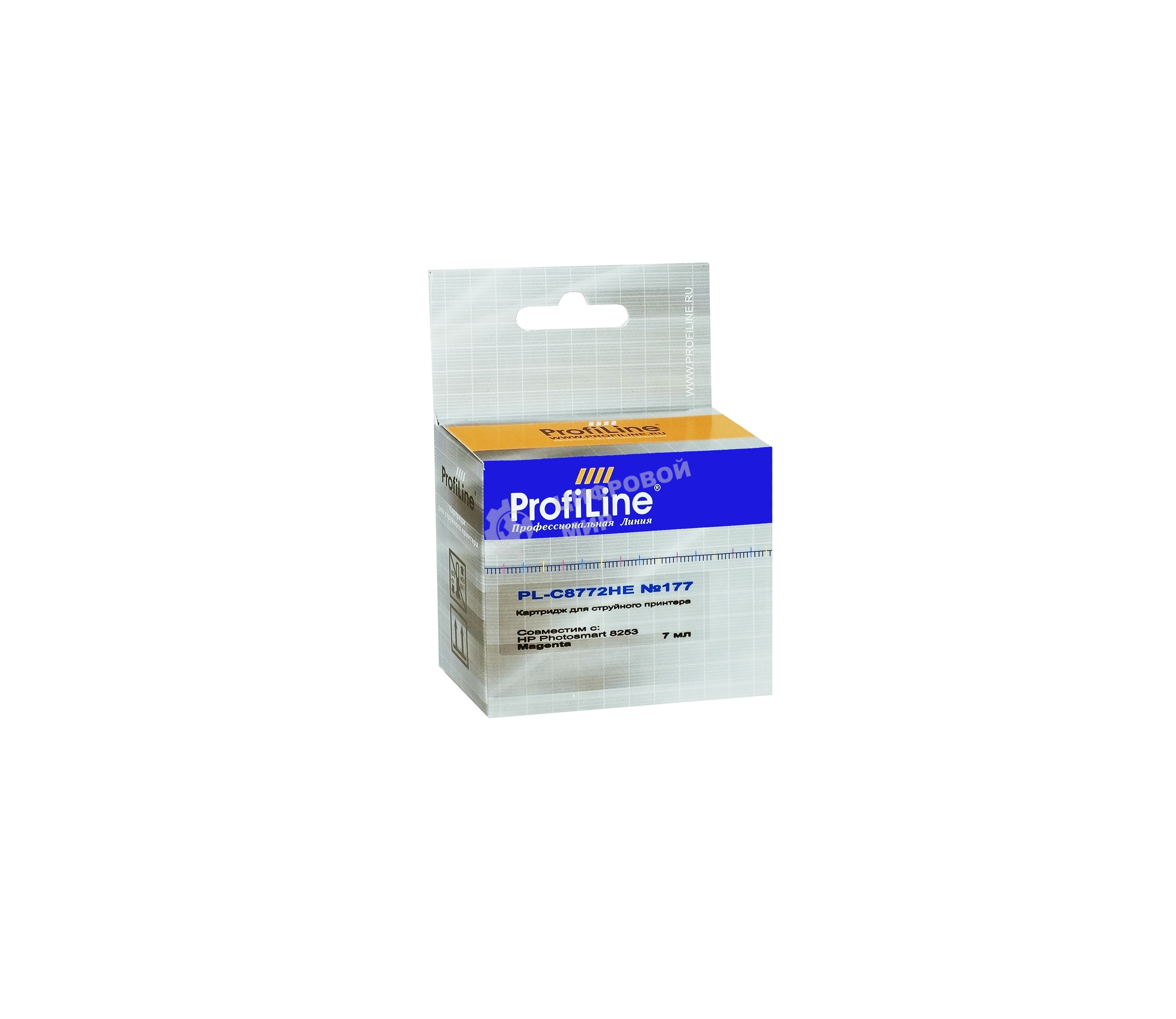 Картридж струйный ProfiLine PL-C8772HE №177 для принтеров HP 8253 Magenta водн
