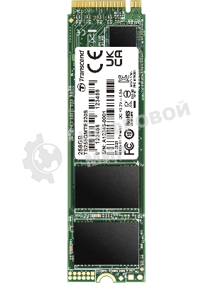 Накопитель SSD Transcend MTE220S SSD 256GB, 3D TLC, M.2 (2280), PCIe Gen 3.0 x4, NVMe, R3300/W1100, TBW 550