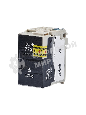 Картридж струйный Sakura C13T27114022 (27XL Black) для Epson, черный, 30 мл., 1100 к.