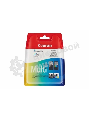 Картридж струйный Canon PG-440/CL-441 5219B005 черный/трехцветный x2уп. для Canon MG2140/MG3140 (180 стр.)