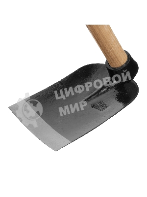 Кетмень Сибртех 175х265х900 мм, цельнокованый, деревянный лакированный черенок