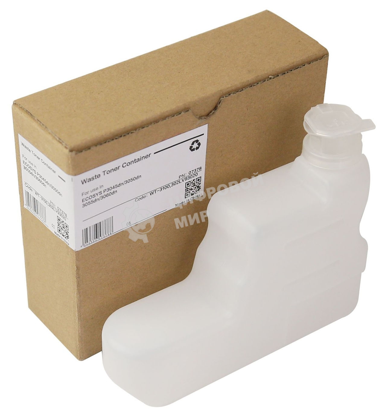 Бункер CET CET7378 для Kyocera Ecosys P3045dn/3050dn/3055dn/3060dn