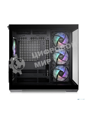 Компьютерный корпус Thermaltake View 380 TG ARGb черный без БП ATX 6x120мм 2x140мм 1x200мм 2xUSB3.0 audio bott PSU