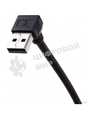 Кабель адаптер угловой KS-is KS-401O USB 3.0 M-F, левый