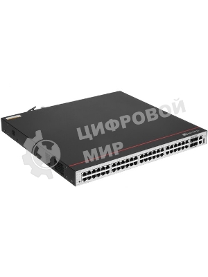 Коммутатор Huawei S310-48T4S L2+ (static route), 48*10/100/1000BASE-T ports, 4*GE SFP ports,
