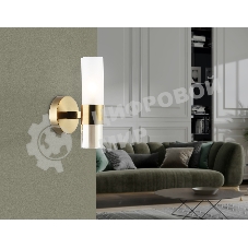Настенный светильник Ambrella light LH55116 BS/FR/TI латунь/белый матовый/янтарь E14 max 40W 130*100*225