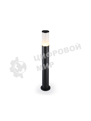Светильник Ambrella light ST2459 BK/FR черный/белый матовый IP54 E27 max 40W D90*800