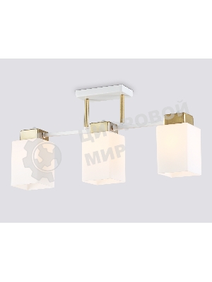 Светильник Ambrella light TR303045/3 WH/GD белый/золото E27/3 max 60W 540*100*270
