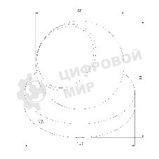 35143/S / Светильник садово-парковый со светодиодами Ball LED белый