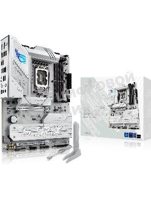 Материнская плата ASUS ROG STRIX B860-A GAMING WIFI, LGA1851, Intel B860, 4xDDR5, 4xSATA, 4xM.2, 2xPCIe 5.0 x16, 1xDP, 1xHDMI, 1x2.5Gb LAN, Wi-Fi, Bluetooth, 4xUSB 2.0, 2xUSB 3.2 Gen 1, 3xUSB 3.2 Gen 2, 1xUSB 4, 2xUSB-C, 3x3.5 мм, 7.1, ATX