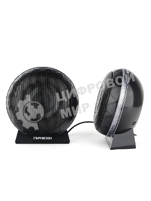 Акустическая система 2.0 Гарнизон GSP-150, черный, 6 Вт, FTB-динамики, материал- пластик, USB - питание