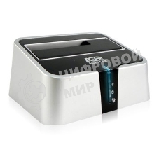 Док-станция для HDD AgeStar 3UBT2 SATA пластик серебристый 1