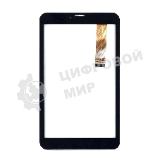 Сенсорное стекло (тачскрин) для Irbis TZ90, черное с рамкой