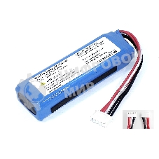 Аккумуляторная батарея для JBL Charge 3 (2016 года) GSP1029102A 6000mAh 3,7V (прямая полярность)