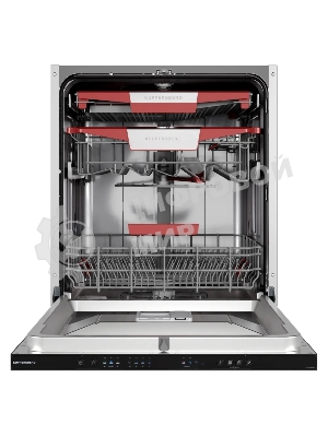 Встраиваемая посудомоечная машина Kuppersberg GLM 6081, черный, 59.8 см, 14 компл., 49 дБ, класс A+++