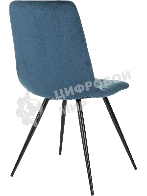 Стул для дома Бюрократ CH-K1_4 комплект 4 шт синий Holland 58 металл черный на ножках