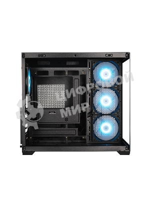 Компьютерный корпус без блока питания PCCooler C3T700 ARGB BK, Midi-Tower, TG, 4x120мм ARGB, 1xUSB-A 3.0 + 1xUSB-A 2.0 + 1xUSB-C, ATX, mATX, mITX черный