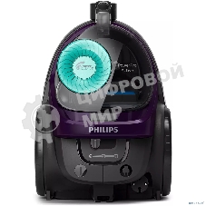 Пылесос Philips FC9571/01 черный/фиолетовый, 410/1900 Вт, уборка сухая, пылесборник контейнер 1.5 л