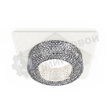 Комплект встраиваемого светильника Ambrella light XC7631020 SWH/CL белый песок/прозрачный MR16 GU5.3 (C7631, N7191)