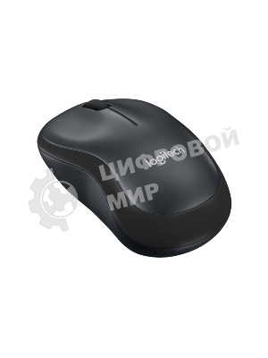 Мышь беспроводная Logitech M220 SILENT черный/серый, 1000 dpi, радиоканал, USB, кнопки - 3
