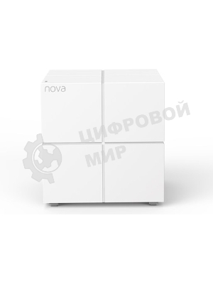 Маршрутизатор Tenda nova MW6 (2 роутера) АС1200 Двухдиапазонная Wi-Fi Mesh система, 2 порта gigabit ethernet RJ45