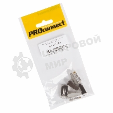 PROconnect Разъем RJ-45(8P8C) под витую пару, FTP экранированный, cat.5e, пакет, 5шт