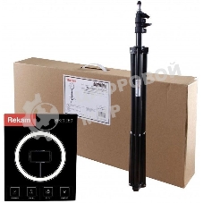 Штатив Rekam RL-20 LED Kit напольный черный