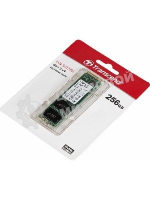 Накопитель SSD Transcend MTE220S SSD 256GB, 3D TLC, M.2 (2280), PCIe Gen 3.0 x4, NVMe, R3300/W1100, TBW 550