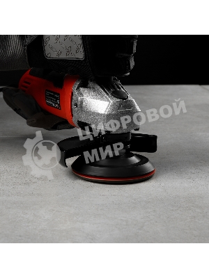 Насадка резиновая Matrix для АГШК с липучкой, 100 мм, посадка M14