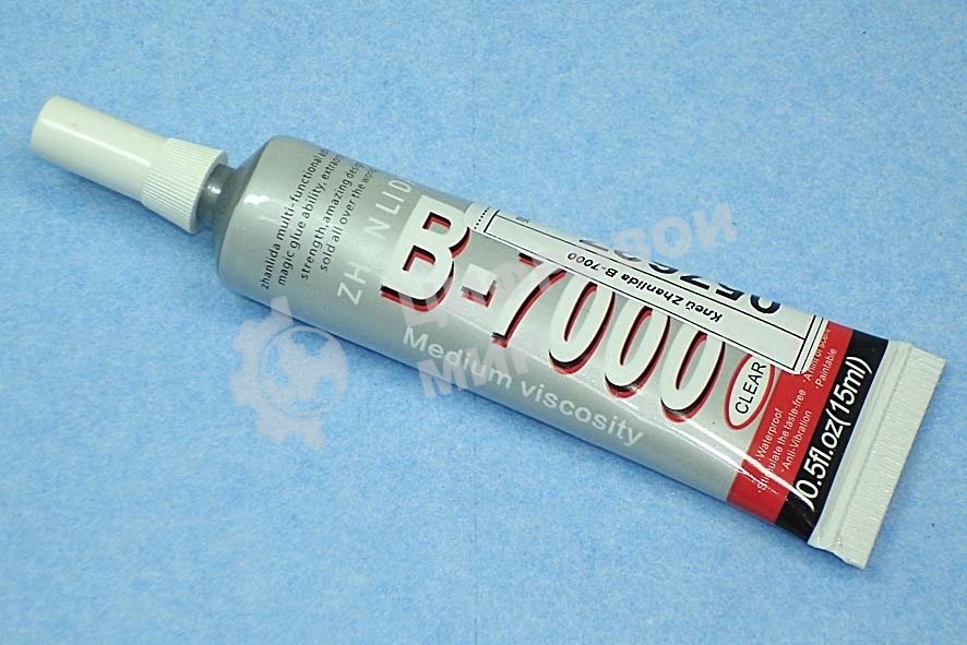 Клей Zhanlida B-7000 прозрачный 15мл
