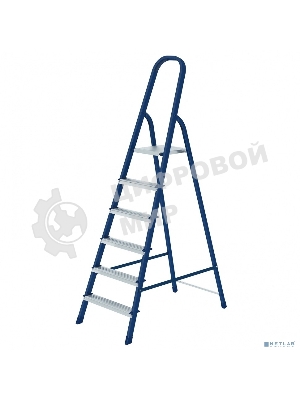 Стремянка Сибртех 6 ступеней, стальная
