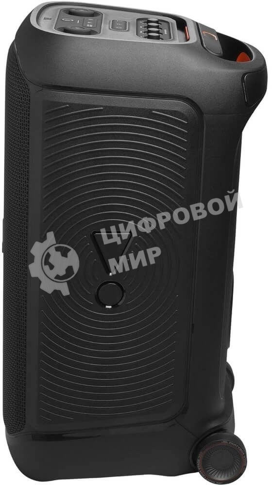 Портативная акустика JBL PartyBox Stage 320 (1.0 2 x 120 Вт, Bluetooth, AUX, USB, 6.3 мм jack, RGb подсветка, IPX4, JBLPBSTAGE320UK)