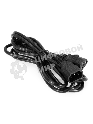 Кабель питания ExeGate Special EC-3S (C13->C14, 3*1.0мм2, CCA, черный, 3 м)