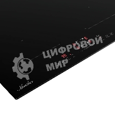 Индукционная варочная панель Monsher MHI 6026, 60 см, индукция, High-Tech, inverter, 9 уровней мощности, бустер, Stop and Go, автоматическое отключение, таймер, индикатор остаточного тепла, сенсорное/слайдерное управление, черный
