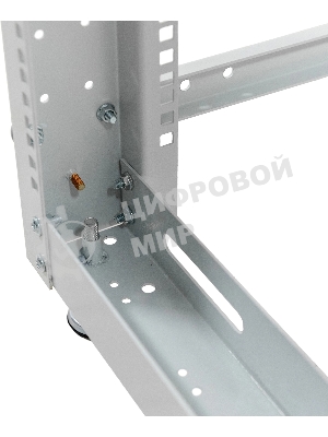 Стойка двухрамная NTSS NTSS-2POR33U/600-1000 33U 550 мм x 1000 мм 600 кг серый