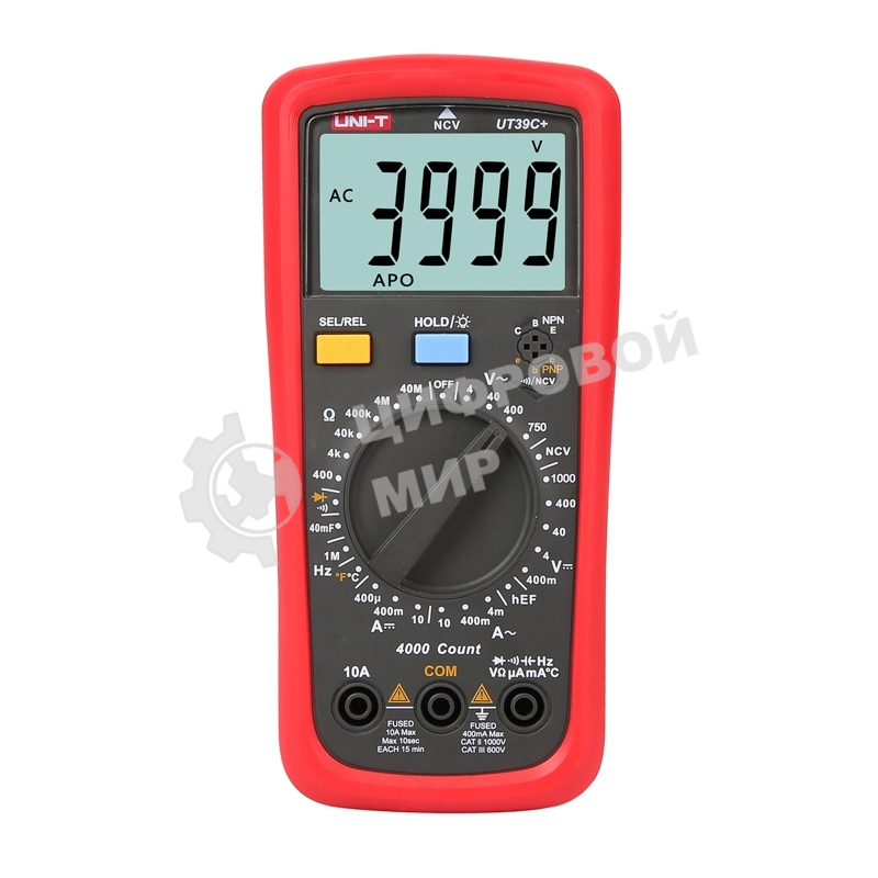 Мультиметр универсальный UNI-T UT39С+